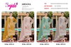 Ariana by Sajida Organza Embroidery Pakistani Salwar Kameez Suppliers In India